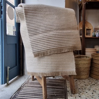 ALFOMBRA CRUDA YUTE N2