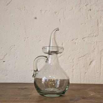 ACEITERA DE VIDRIO SOPLADO