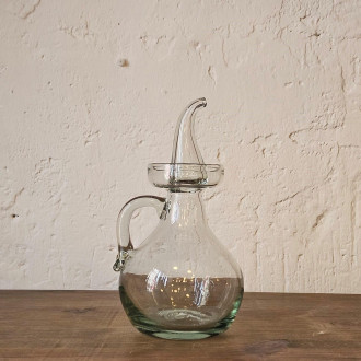 ACEITERA DE VIDRIO SOPLADO