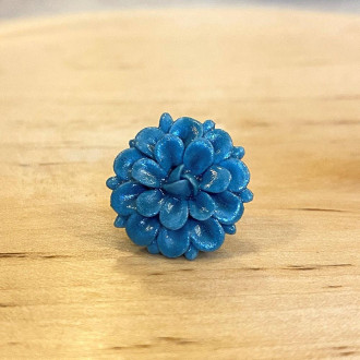 PENDIENTE DALIA PORCELANA