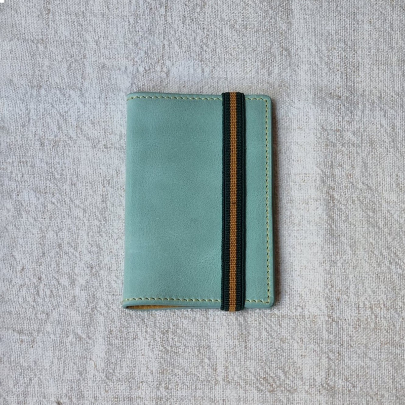 TARJETERO VERDE AGUA